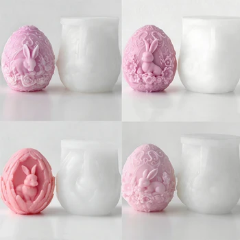 3D Rabbit Egg Mold 1