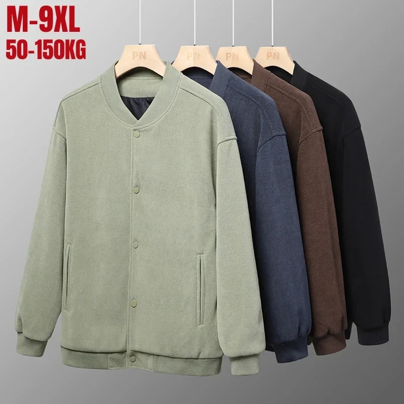 

Winter Oversize Men Baseball Jacket Corduroy Coats Oversize Windbreaker Winter Autumn Thick Warm Slim Fit Casual Male