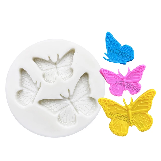 Butterfly Silicone Sugarcraft Mold Resin Tools Cookie Cupcake Chocolate  Baking Mold Fondant Cake Decorating