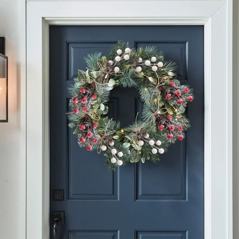Artificial Christmas Berry Branches For Holiday Wreath Decor_voghion.com