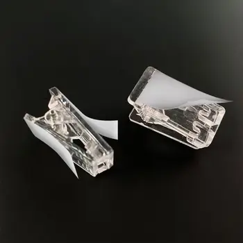 30 قطعة ذاتية اللصق قماش مزخرف جداري مقاطع شفافة الاكريليك لزجة مقاطع ملصق صور جدار معلق مقاطع الربيع