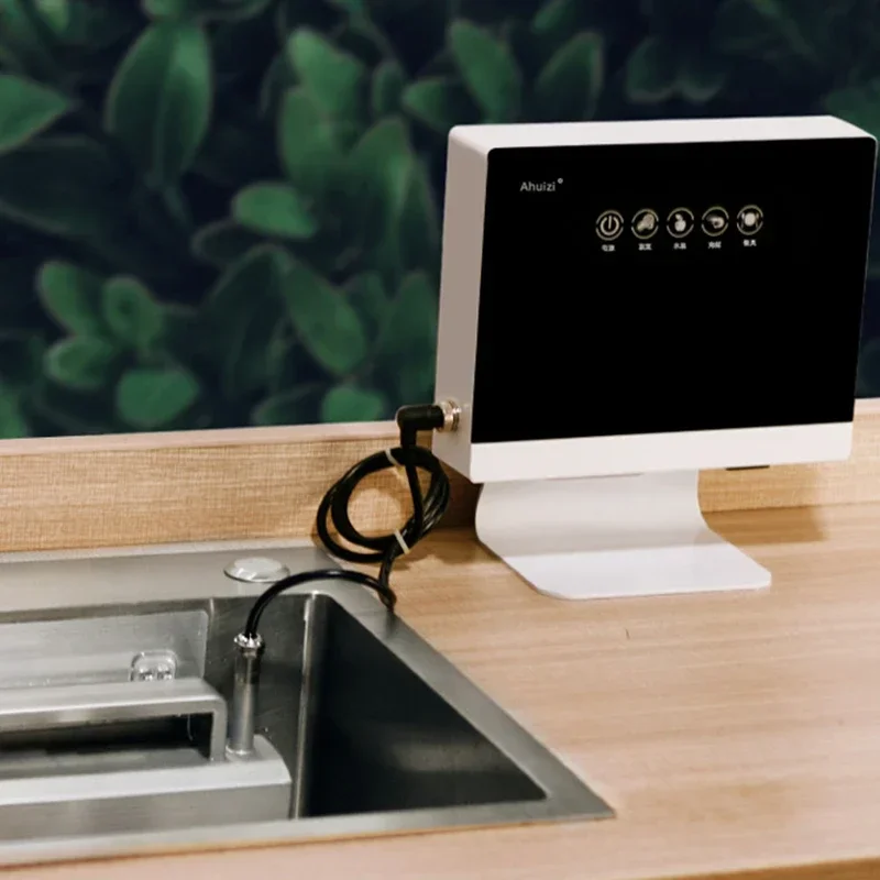 Ultrasonic Dishwasher 110V/220V Automatic Household Portable Small Free-Standing Installation-Free Kitchen Sink English Version 6