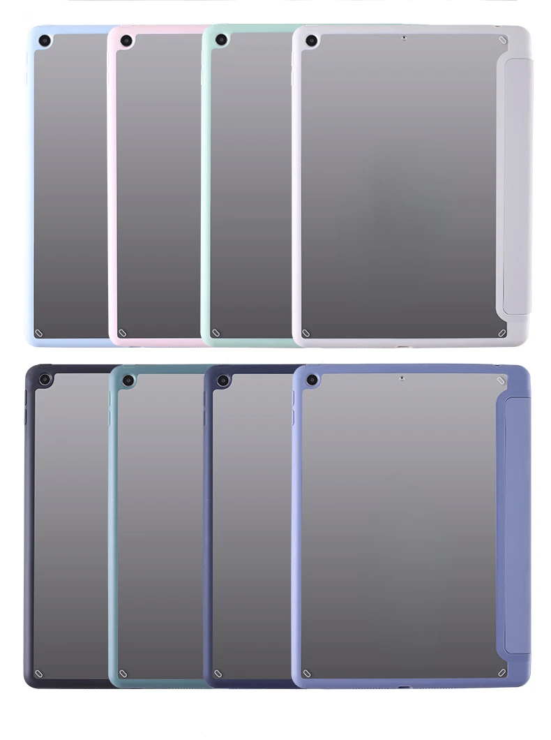 Für iPad 10.9 Schutzhülle mit Stiftschlitz Pro11 Acryl Air5 Hart Pro12.9 Dreifach faltbares Leder – Detail 7
