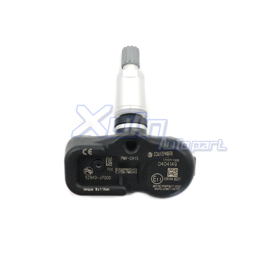 XUAN TPMS Ÿ̾ з  ͸ ý,   K3, , õ, 2019-2020, 433MHz, 52940-J7000 PMV-CH15