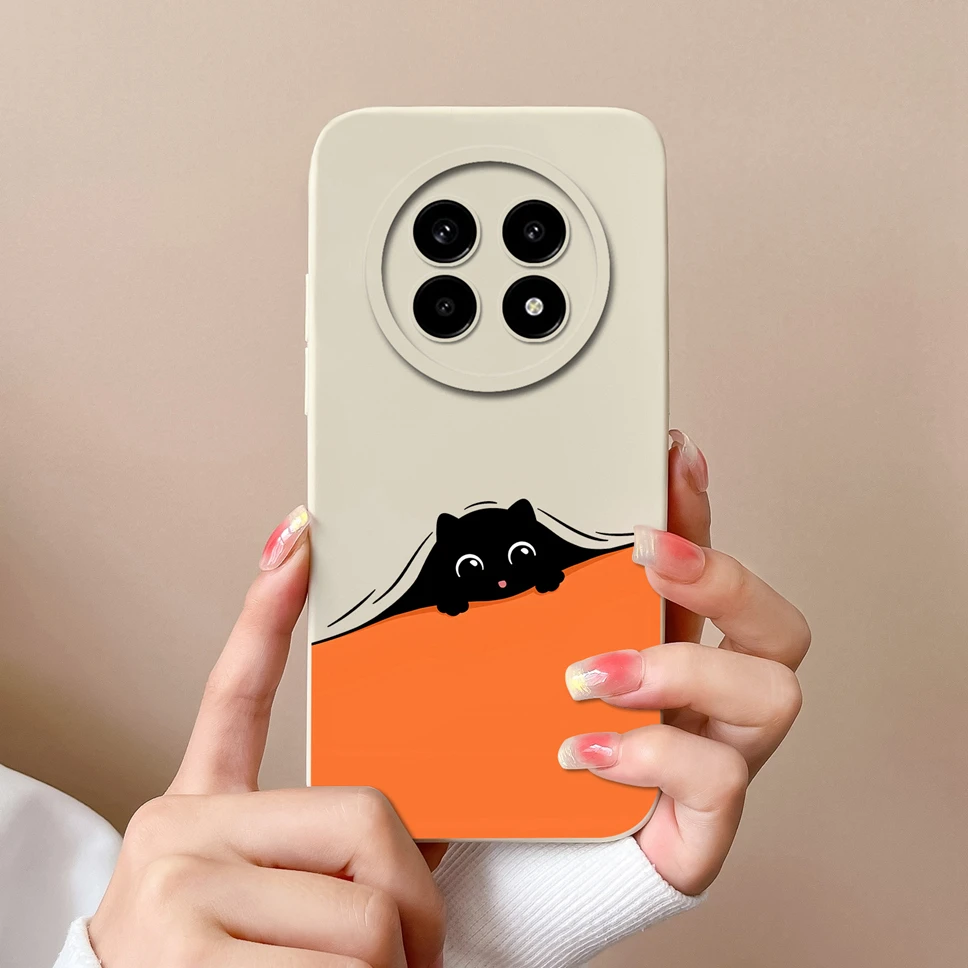 Fashion Aesthetic Style Soft Silicone Shockproof Protective Phone Case - Anti Slip Back Cover