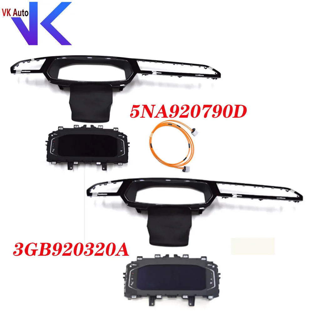 

For VW 2020 2023 Tiguan MK2 Virtual Cockpit Ethernet LCD Meter VC AID 3GB 920 320 A 3GB920320A 5NA920790D 5NA 920 790 D