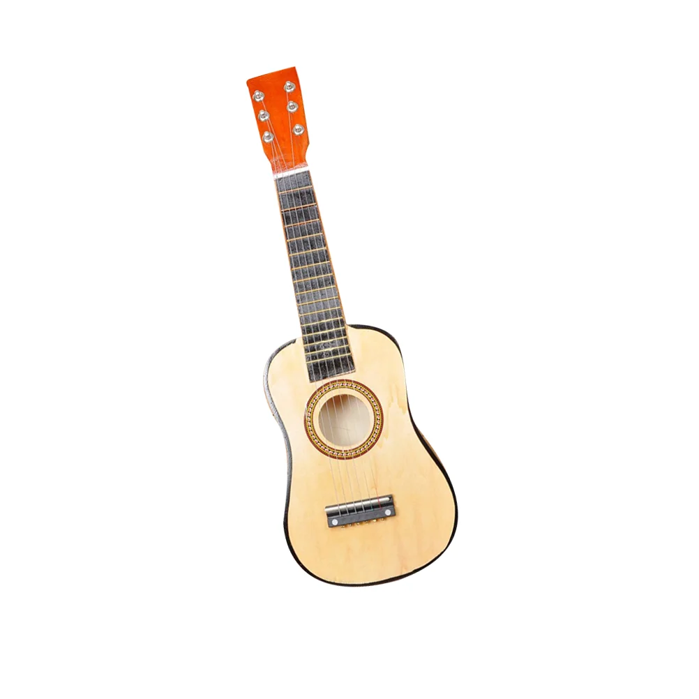21 Inch Children's Guitar Folk Acoustic Beginner Electric Guitars Toddler Bamboo Music Instrument Baby Girl