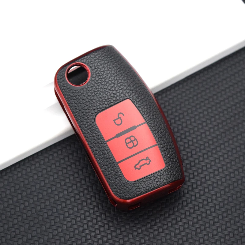 Ford Car Key Case Cover For Fiesta Focus Mondeo Falcon B-Max C-Max S-Max Eco Sport Galaxy Territory Keyless Shell Fob Protector key case cover,key case,car key shell