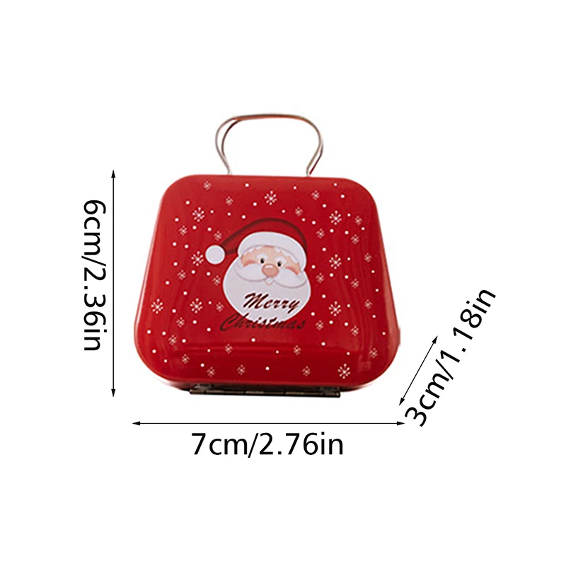 MyGiftHome Christmas Handbag Candy Tin Box