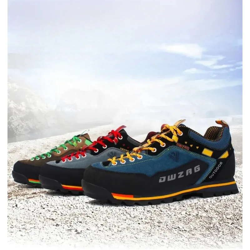 2026Fashion Waterproof Hiking Shoes Men's Climbing Shoes Anti-collision Fashion Outdoor Casual Lace-up Sneakers 1 sold, view 5