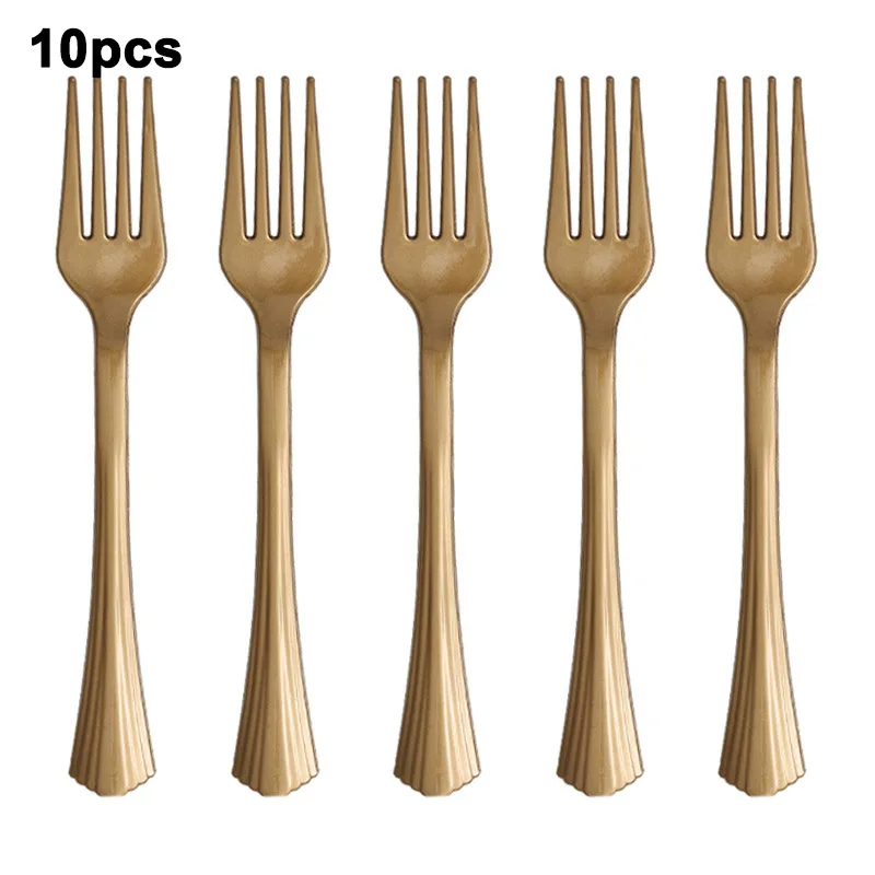 Dark golden Fork