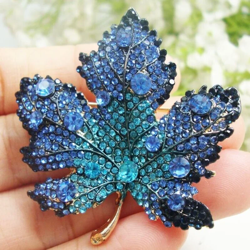 Maple Leaf Brosche Vintage - Ahornblatt Schmuck Pin Für Kleidung & Accessoires