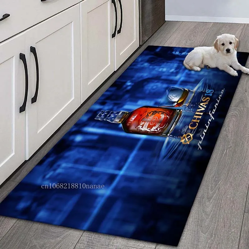Chivas Whisky Regal Tappetino Da Cucina Tappetino Da Ingresso Antiscivolo Stampato In 3D Tappetino Da Bagno Tappetino Da Gioco Per Camera Da Letto