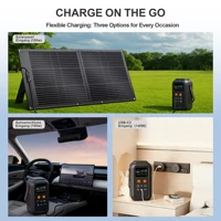 CTOLITY AXP200 200W 192Wh Station d'alimentation portable 60000mAh Générateur solaire Batterie LiFePO4 3