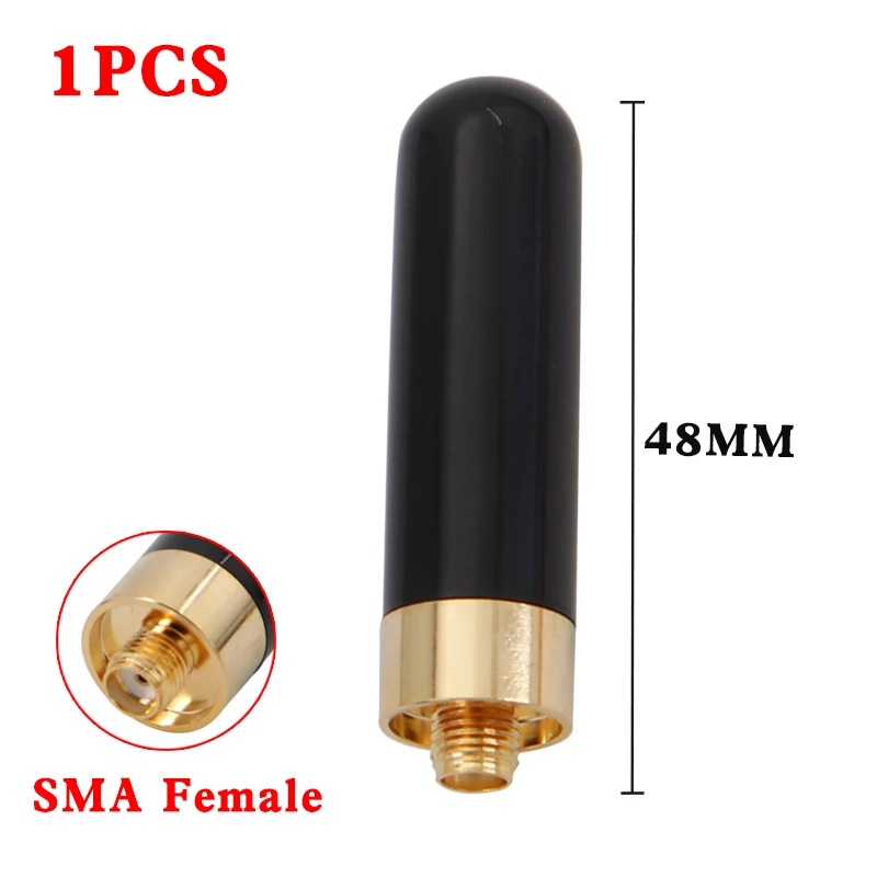 

Mini 805S 5CM SMA-F Female Dual Band Antenna 50OHM for BAOFENG UV-5R BF-888S Radio SRH-805S Antenna 10W