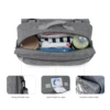 Small Diaper Bag Stroller Bag Diaper Organizer Caddy for Diapers with Changing Mat, Stroller Straps and Adjustable Shoulder 6