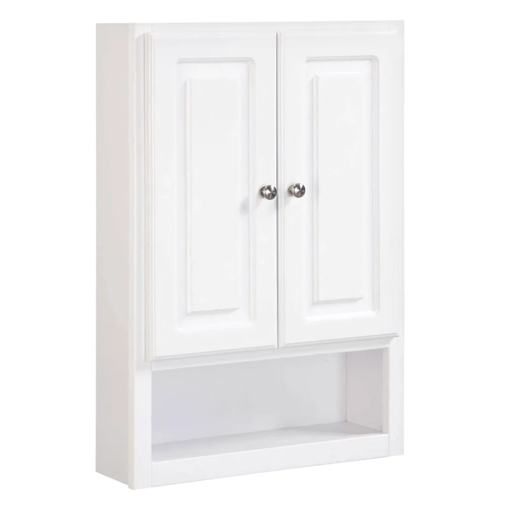 

Concord Fully Assembled 2-Door Bathroom Wall Cabinet in White
