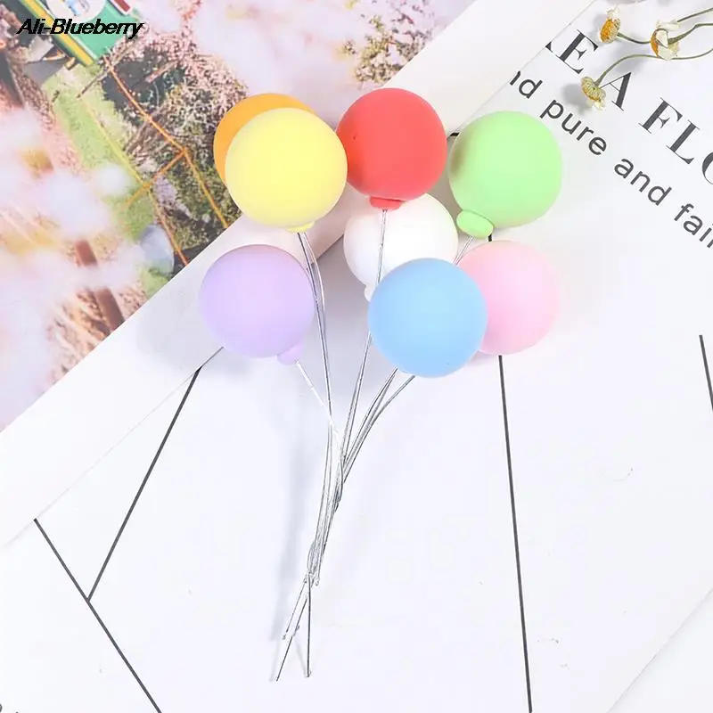 

1set Colorful 1/12 Scale Dollhouse Miniature Colorful Balloons Doll House Decor Toy