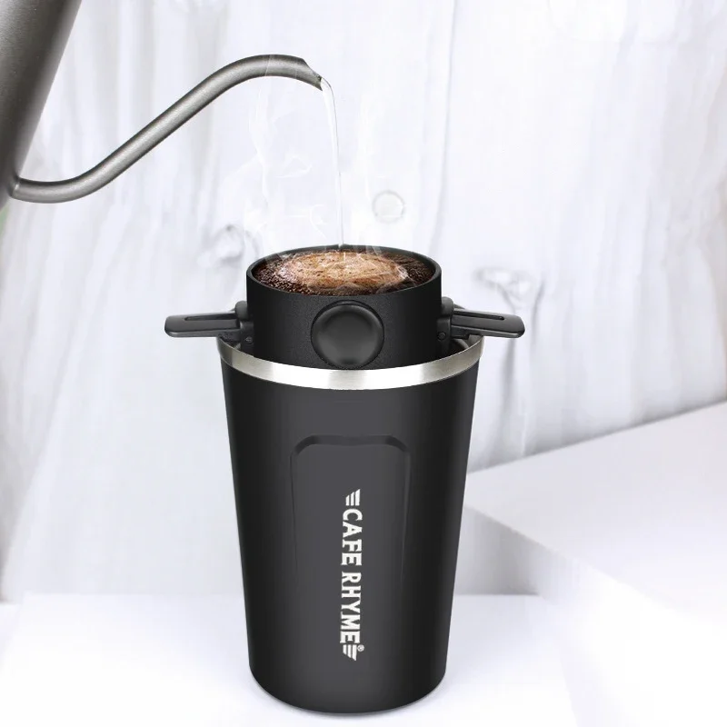 Stainless Steel Foldable Coffee Filter Dripper Portable Reusable Paperless