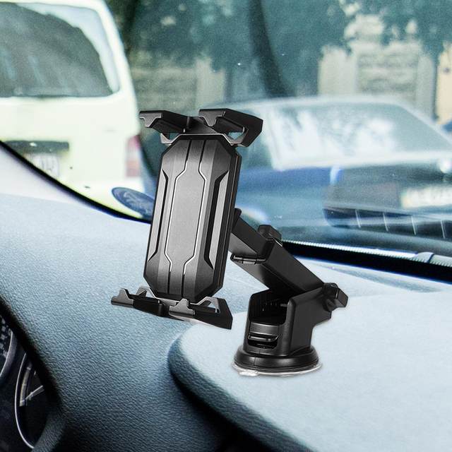 Car Phone Tablet Holder Flexible Hands Free Universal Auto Accessories Phone Stand for Dashboard Windshield Air Vent Adjustable