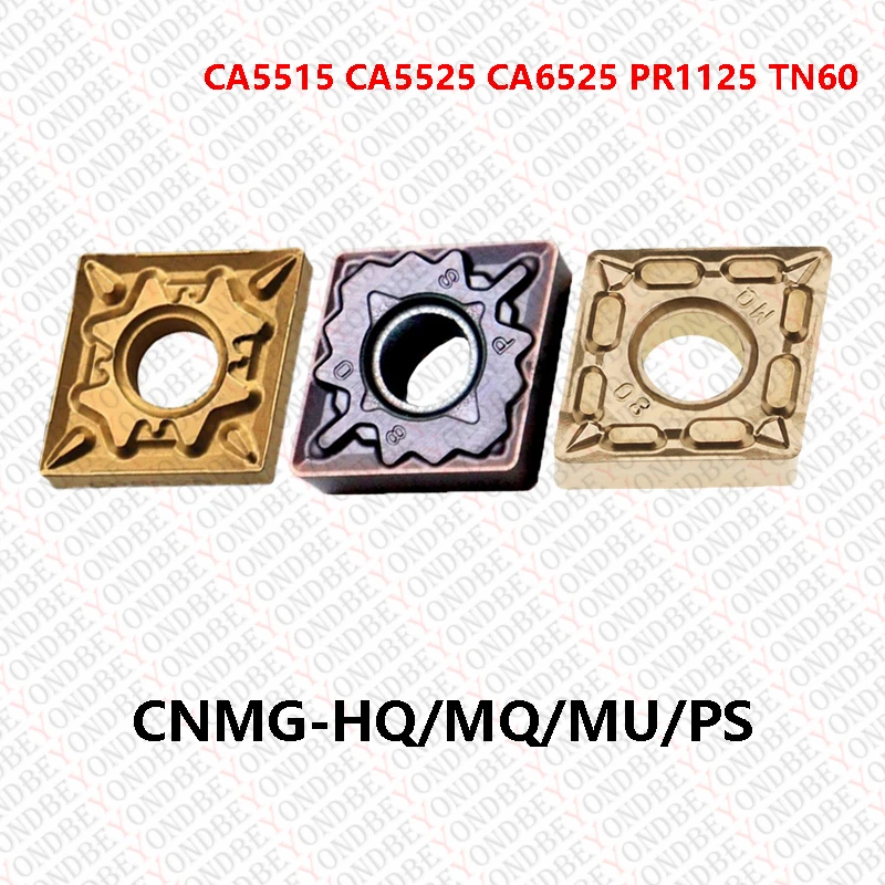 

Original CNMG CA5525 CA5515 CA6525 PR1125 PR1535 Carbide Inserts CNMG120404 CNMG120408 CNMG120412 HQ PS MQ MU CNC Lathe Cutter