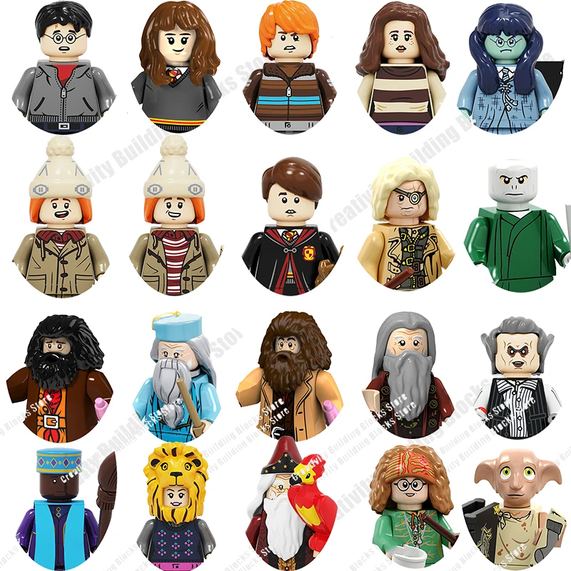 

2024 Hot Selling Classic Movie Character Myrtle Luna Full Set Character 3D Building Block Model Toy Children's Gift