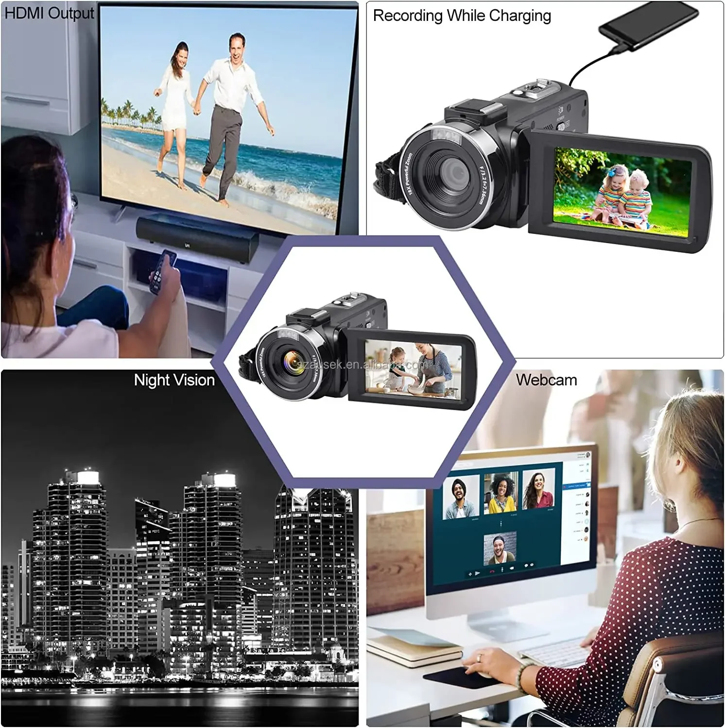 Alibaba Dslr 4k Video Camera China Tiktok WIFI 8k Hd Recorder