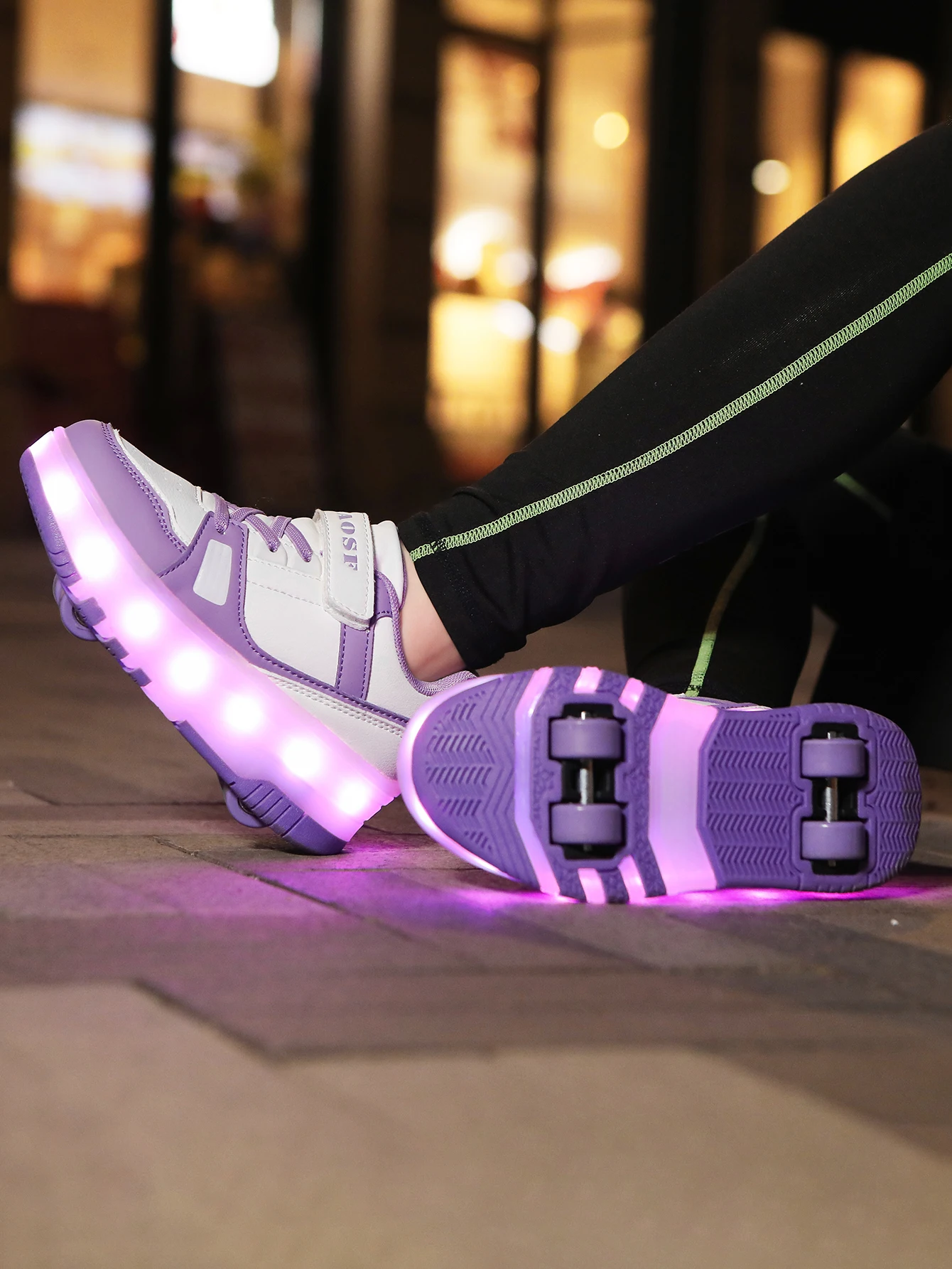 Popular and fashionable children's upgraded version of walking shoes, automatic bouncing wheel sports shoes