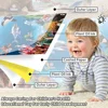 Arabic English Electronic Interactive Alphabet Wall Chart Electroic Educational Book Talking ABC Poster Learning Education Toys 3