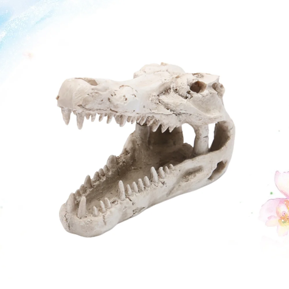 

Ornaments Props Creative Handmade Crocodile Small Animal Resin Crafts