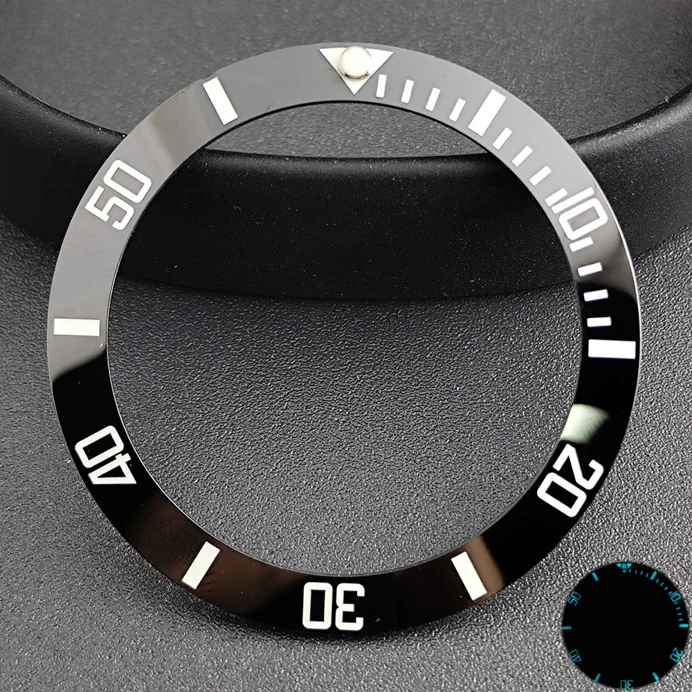 Premium 40mm Ceramic/Aluminum Watch Bezel Insert for Timepiece Customization