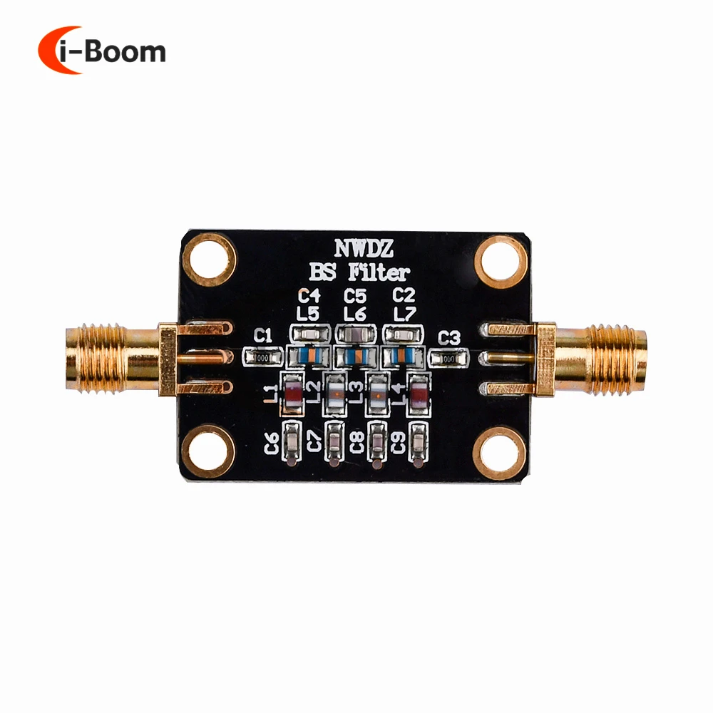 1Pc BSF 70-120MHz Filtro di arresto banda FM 88-108M Filtro tacca passivo Filtro anti-interferenza FM 50ohm 42*32*12 - immagine 2