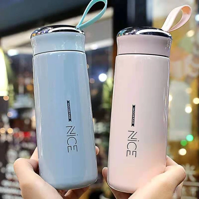 400/500ML Coffee Thermos For Women Travel Cup Vacuum Stainless Steel Insulated  Coffee Thermal Mug For Hot and Cold Water Drinks - AliExpress