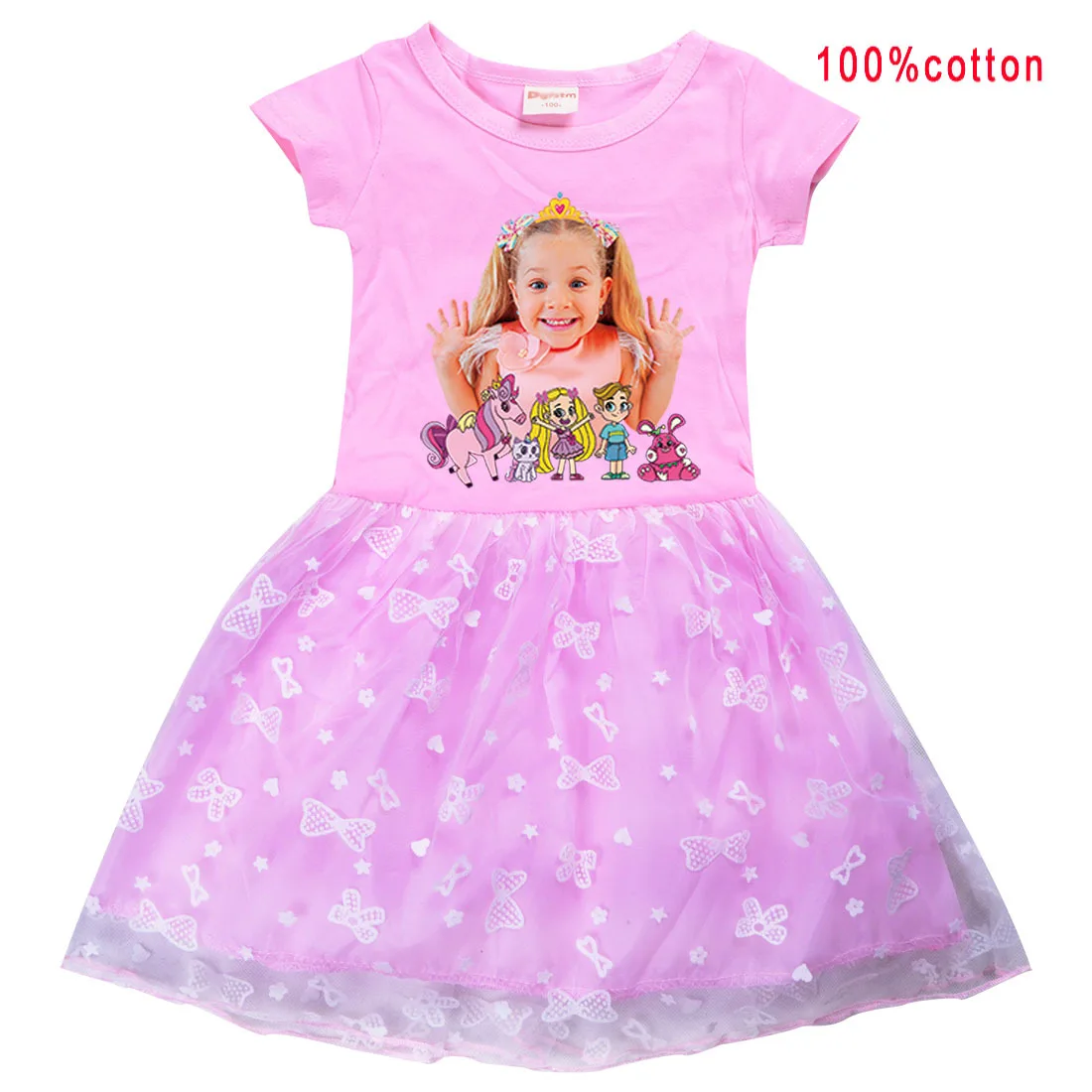 Vestido de princesa Diana y Roma para niña, disfraz de cumpleaños