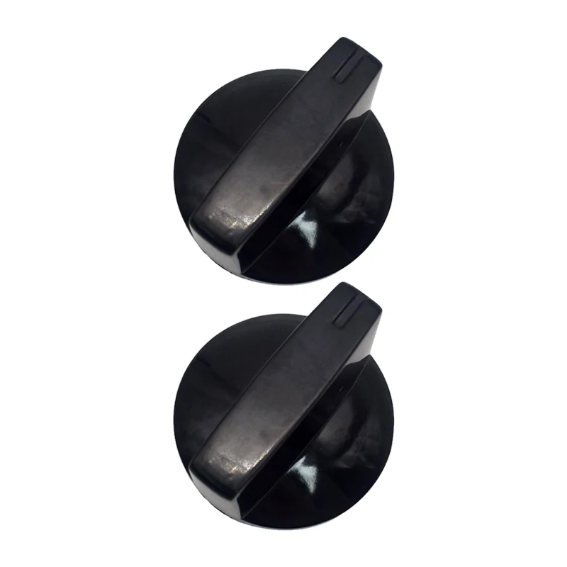 2PCS Gas Stove Knobs Cooker Oven Control Switch 6mm Bakelite Rotary Parts Kitchen Button Assembly Stove Repair Accessories Gas Stove Parts
