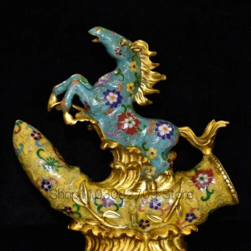 

Изысканная эмалированная бамбуковая позолоченная статуя Fengshui