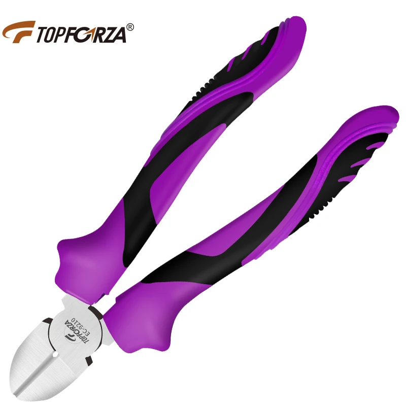 

Кусачки для резки Topforza, диагональные кусачки для проводов, 6 дюймов, ручные инструменты для резки пианино