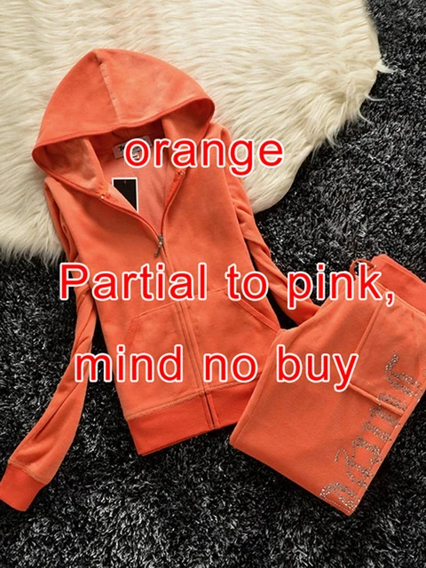 YICIYA TRACKSUIT hoodies Velvet Zipper Sweatshirt And Pants Winter women velour Pant Suit Hoodies Zipper Rhinestone velour suits rnage suit