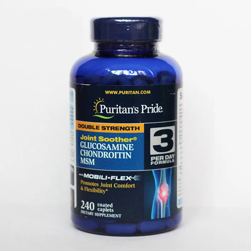 

Double Strength Glucosamine Chondroitin & Msm Joint Soother 240 caplets