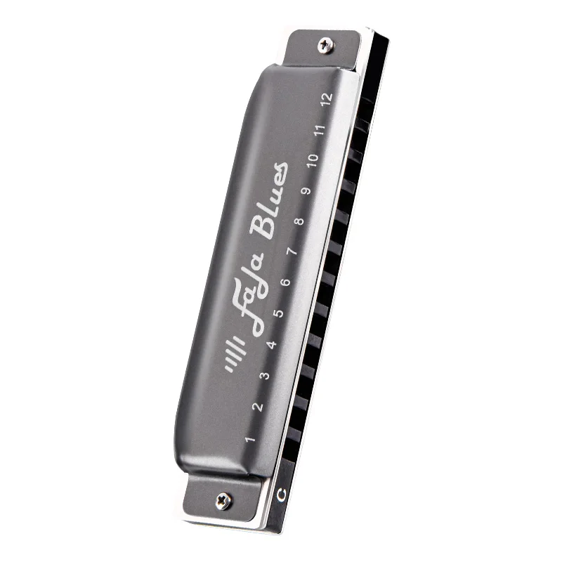 EASTTOP FALA blues mouth organ 12 hole blues professional harmonica ABS comb