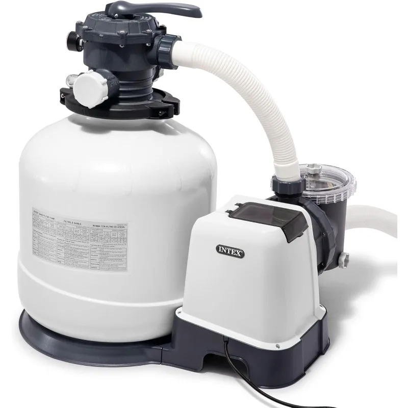 Intex 26651EG 3,000 GPH Above Ground Pool Sand Filter Pump 1