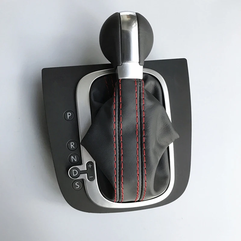 

LHD DSG Gear Shift Knob With Dust Leather Cover Gearbox Shift Lever For VW Golf 6 MK6 GTI GLI Scirocco 16D713203A