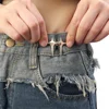 1/4Set Adjustable Waist Buckle Cross Star Shape Jean Buttons Pins Detachable Metal Buttons Waist Tightener Clothing Accessories 3