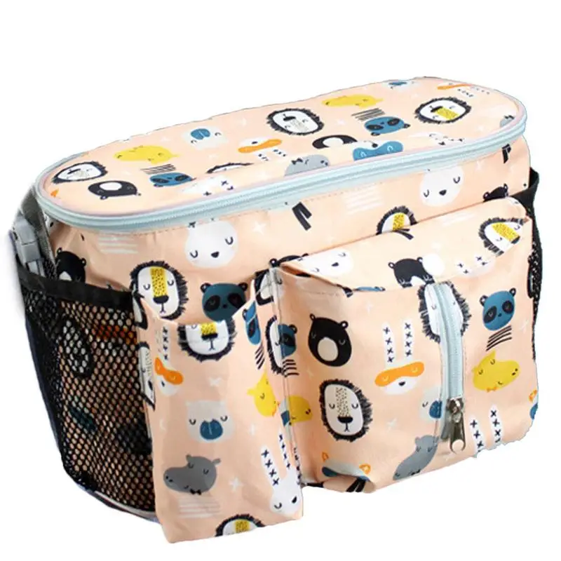 

Baby Diaper Caddy Organizer Portable Holder Bag For Car Nursery Essentials Storage Bins Nappy Bags With Lid