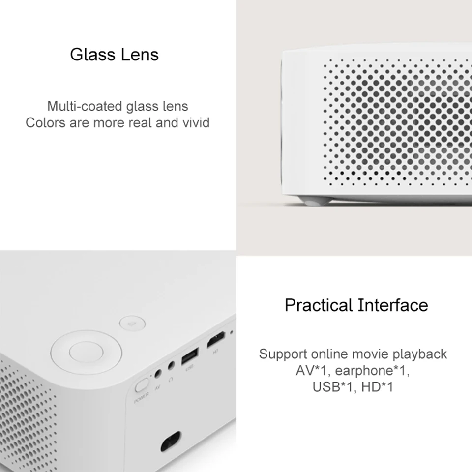 Wanbo X1 Pro Projector Android 9.0  Android Wifi Phone Mini Projector Global 4K LED Portable Projector 1280*720P For Home Office best buy projector