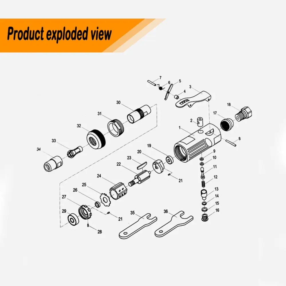 Air Die Grinder Grinding Mill Engraving Tool Polishing Machine Tools Tire Grinding Repair Pneumatic Engraving Machine 22000rpm