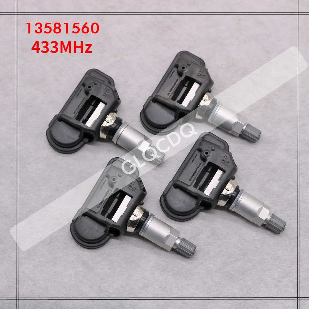 TPMS Датчик для 2014 2015 2016 2017 VAUXHALL INSIGNIA MK I 433 МГц датчик давления в шинах TPMS OPEL 13581560