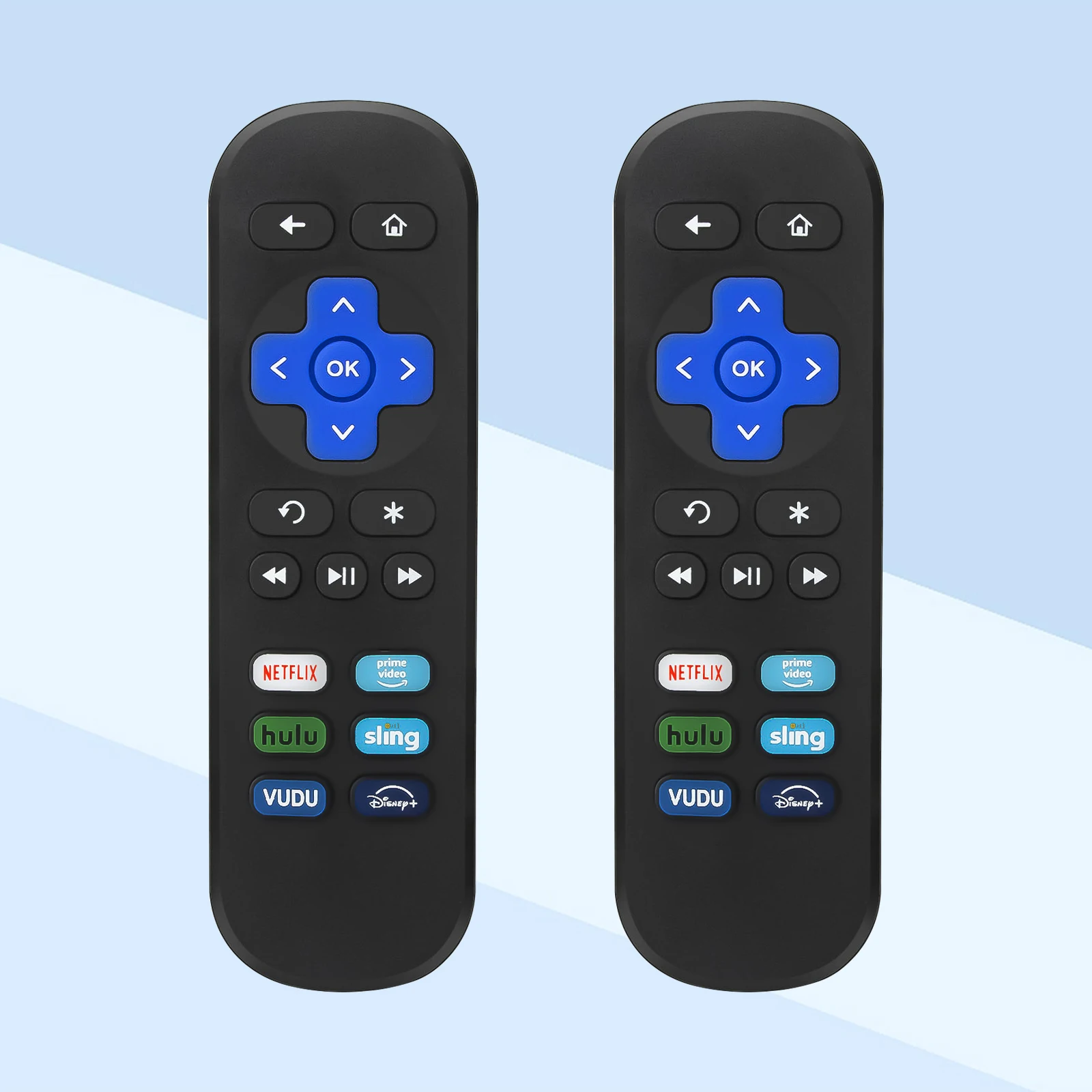 1 Paio Di Telecomando Da Utilizzare Per Roku Set Top Box Sostituzione Del Controller Stb Con Pulsanti Di Scelta Rapida Utilizzare Direttamente
