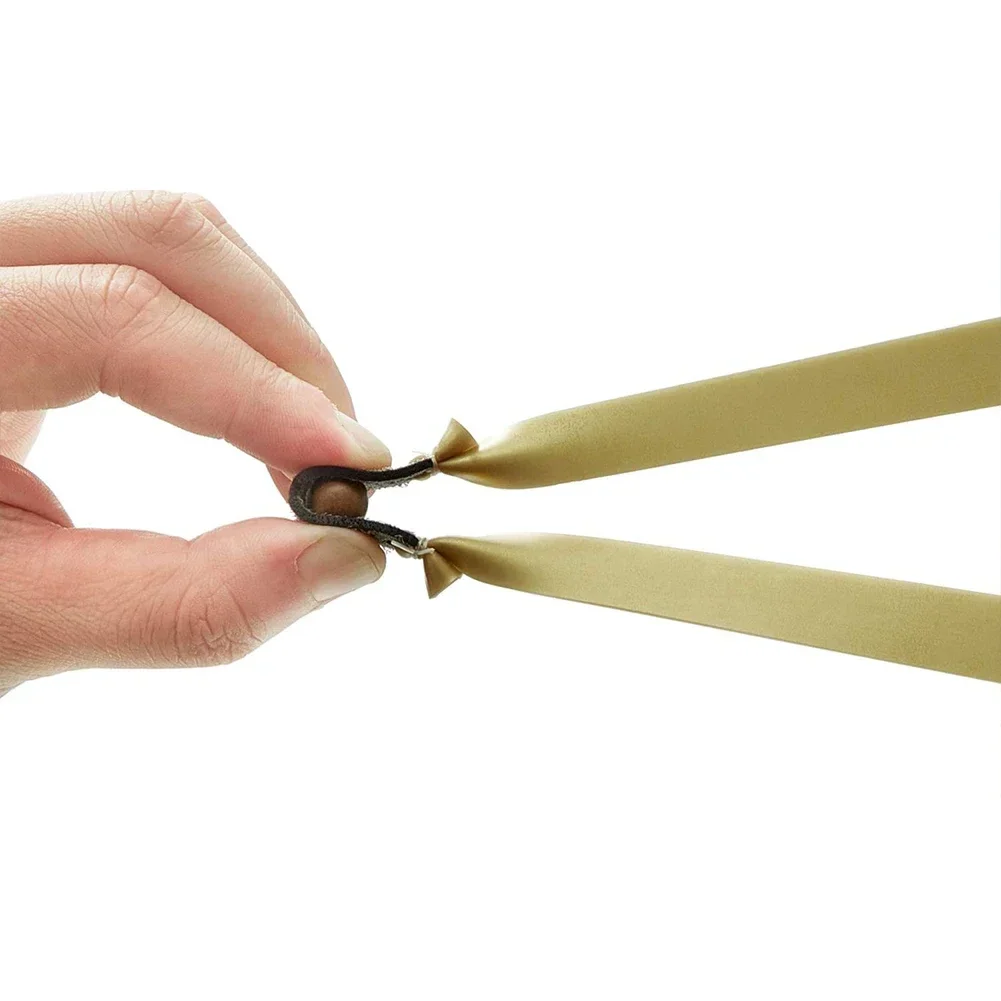 5Pcs Powerful Hunting Outdoor Kit Catapult Latex Tape Replacement Accessory Natural Rubber Flat Elastic Band For Slingshot