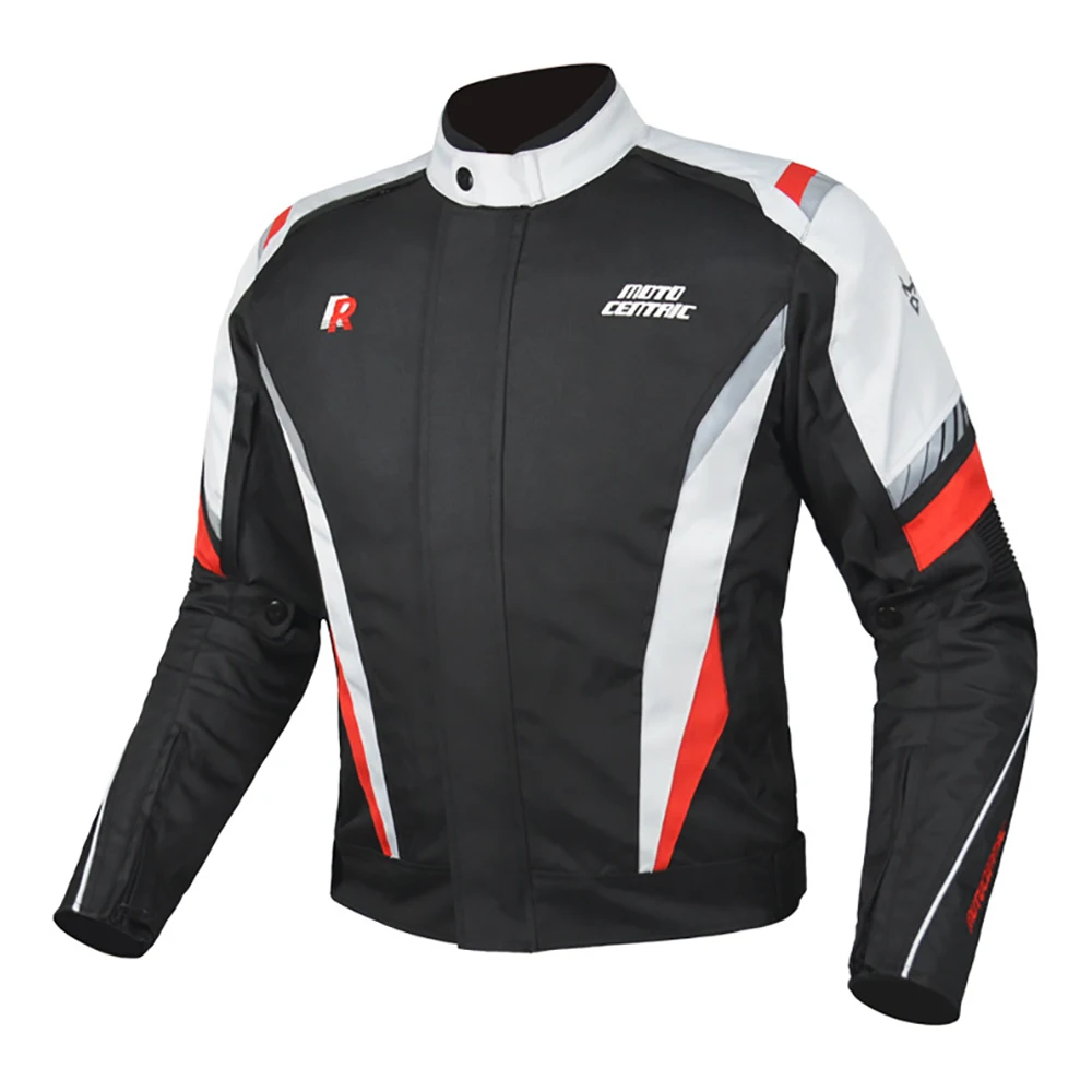 

Men's Biker Jacket Waterproof Motorcycle Jacket Wear-Resistant Motorcycle Accessories Breathable Racing Jacket Anti-Fall Suit